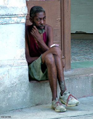 Indigente en La Habana